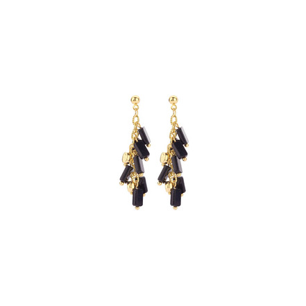 Les Cordes earrings black