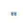 Les Cordes earrings blue 1