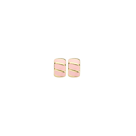 Les Cordes earrings pink