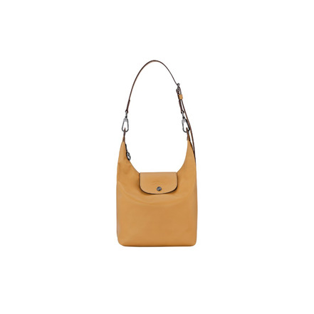 Longchamp sac porté épaule camel