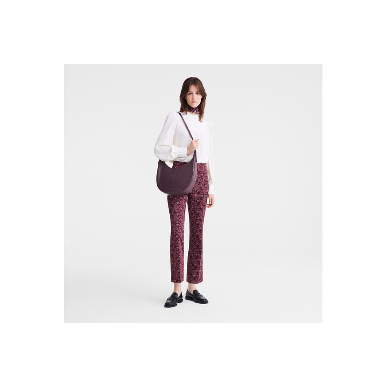 Longchamp shoulder bag violet 4