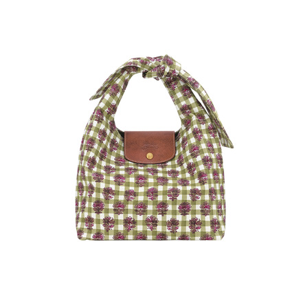 Longchamp schultertasche grÜn