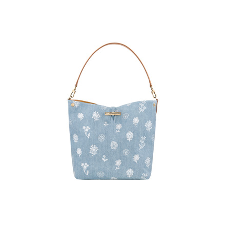 Longchamp sac porté épaule bleu