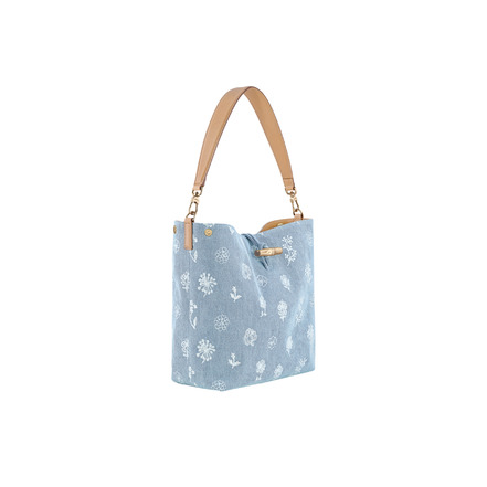 Longchamp sac porté épaule bleu
