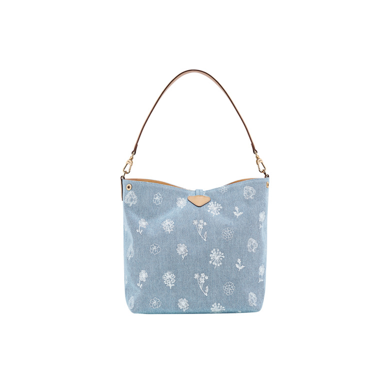 Longchamp sac porté épaule bleu 3
