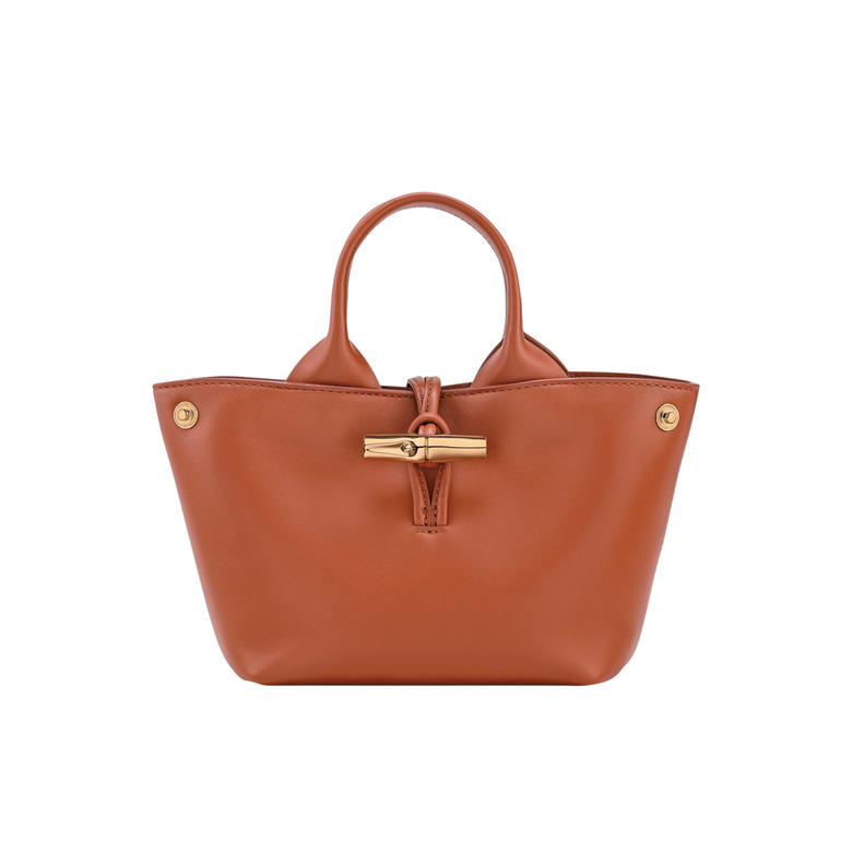 Longchamp handbag brown 3