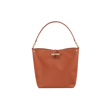 Longchamp sac porté épaule brun