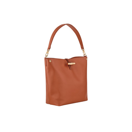 Longchamp sac porté épaule brun