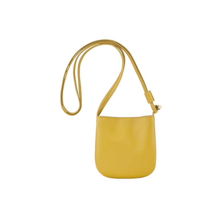Longchamp crossbody yellow 3