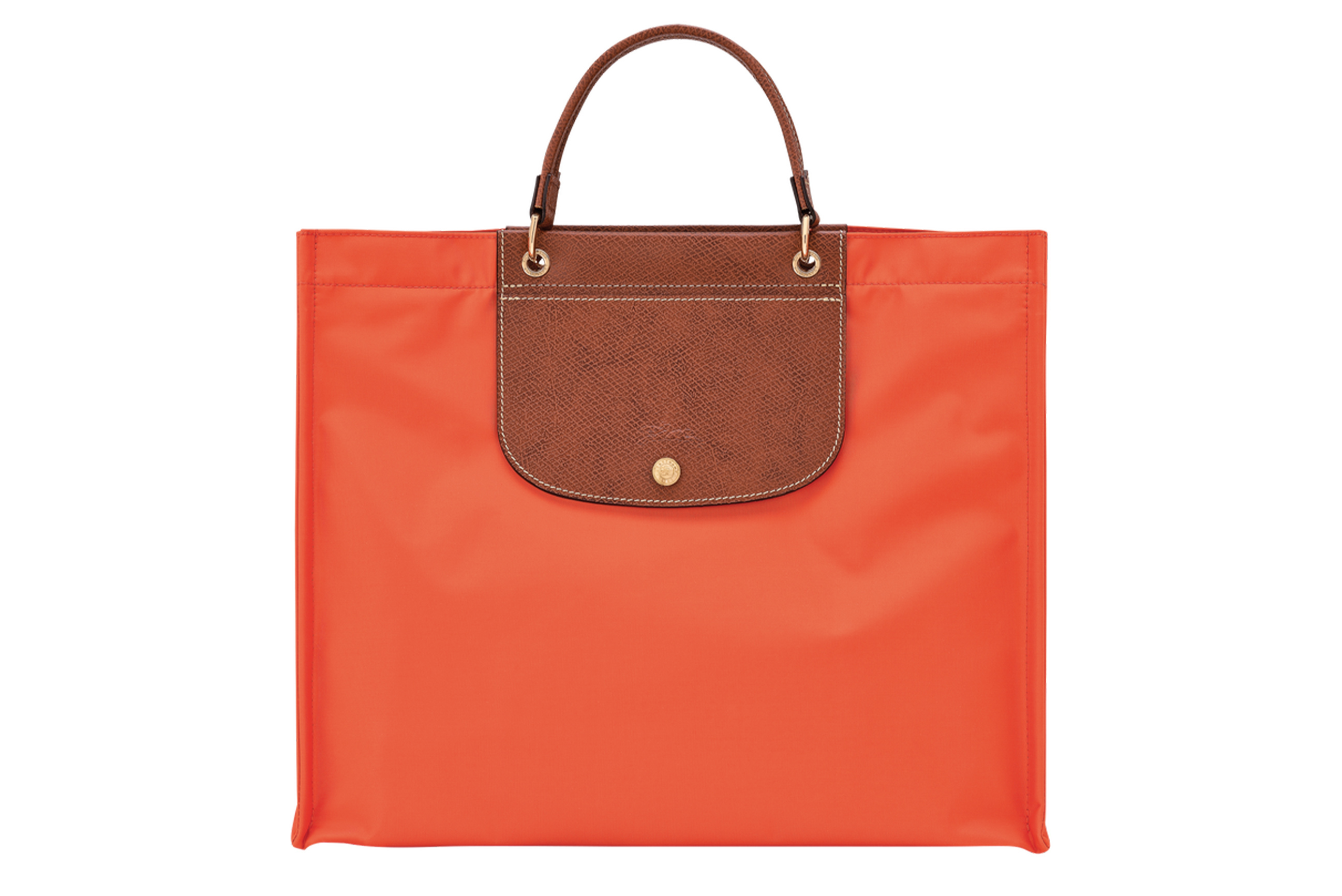 Handbag Longchamp Orange HGH 10306 CABAS LONGCHAMP DU MARCHE