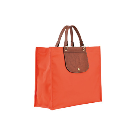 Longchamp sac à main orange