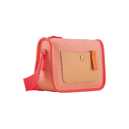 Longchamp sac bandoulière rouge