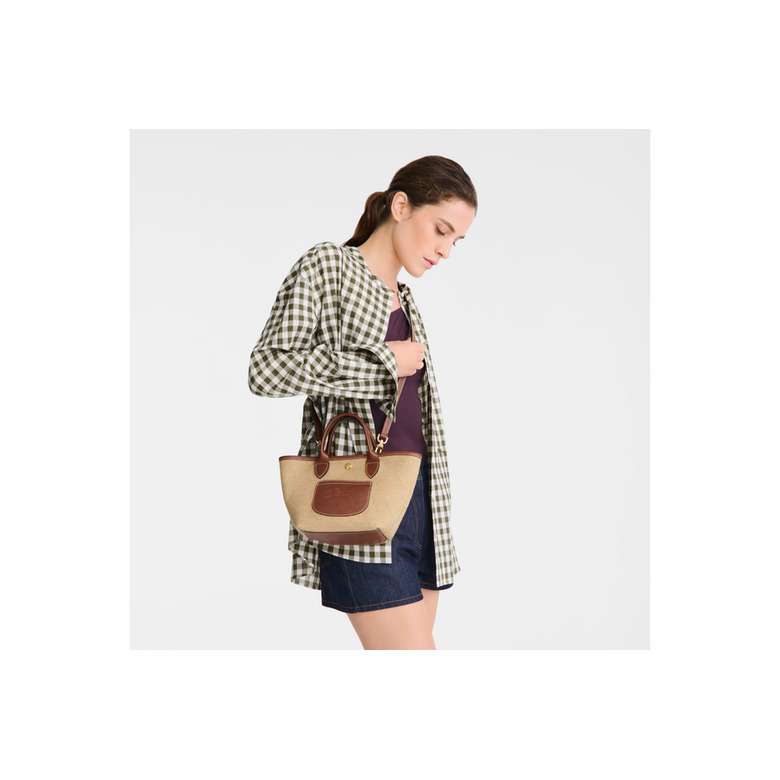 Longchamp handtas bruin 5