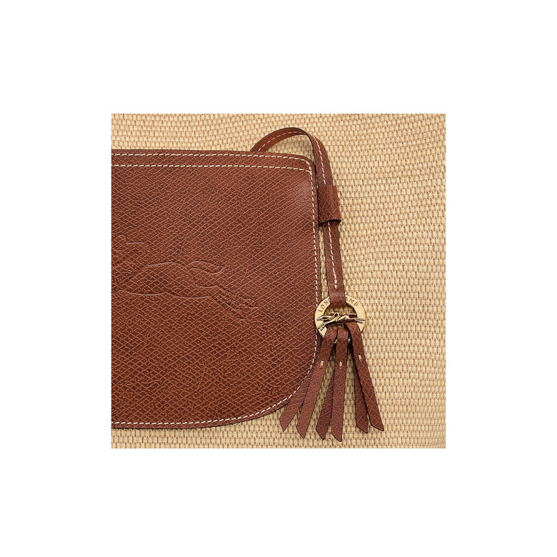 Longchamp sac porté épaule brun 4