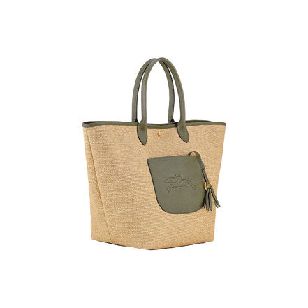 Longchamp sac porté épaule vert