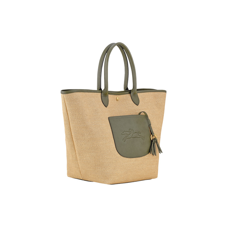 Longchamp sac porté épaule vert 2
