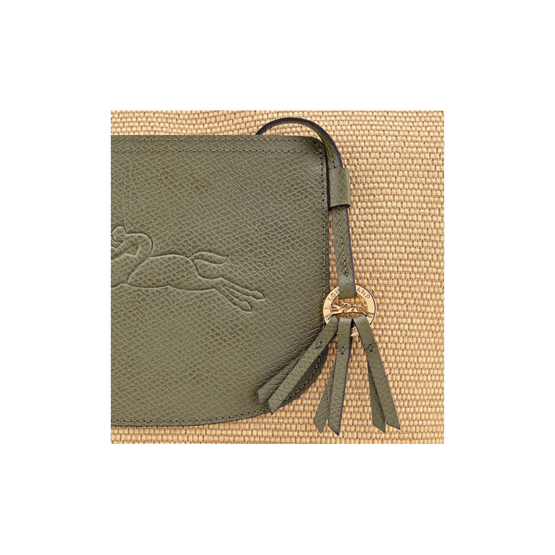 Longchamp sac porté épaule vert 4