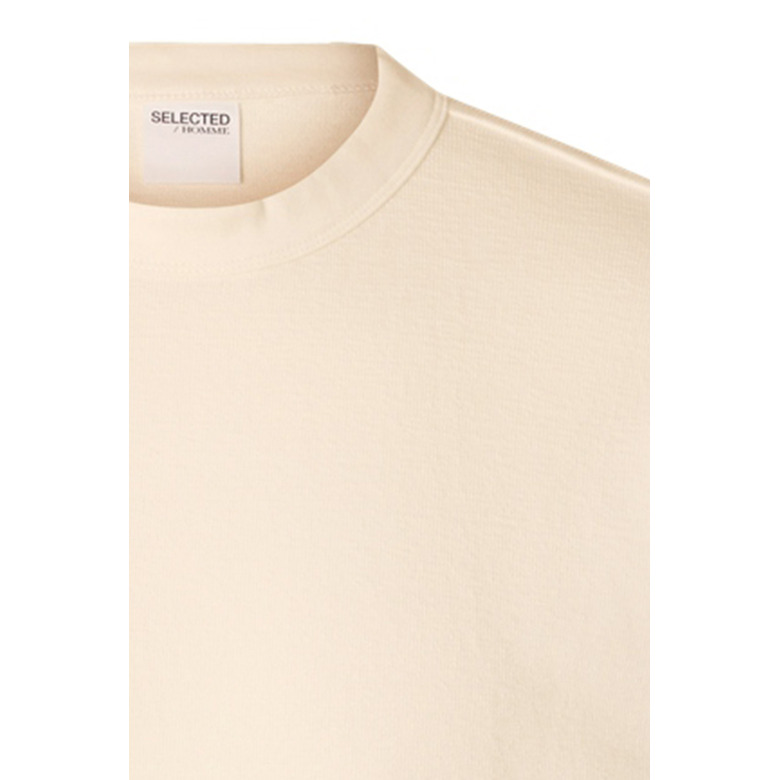 Selected Homme t-shirt ecru 2