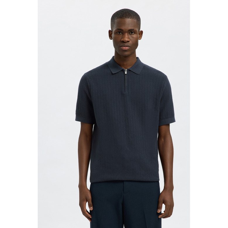 Selected Homme polo blue 2