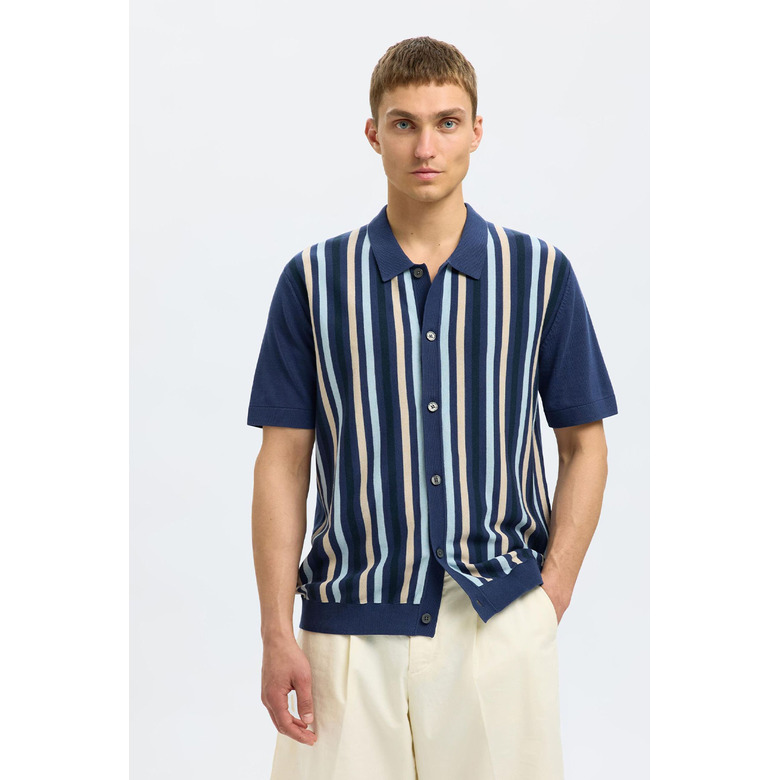 Selected Homme polo blue 2