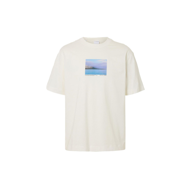 Selected Homme t-shirt ecru