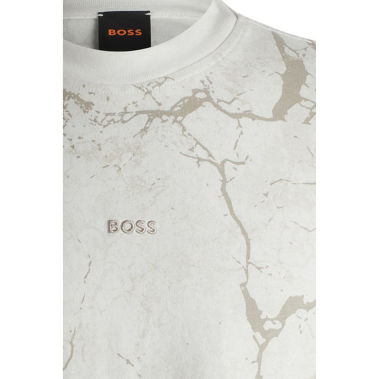Boss t-shirts lightbrown 2