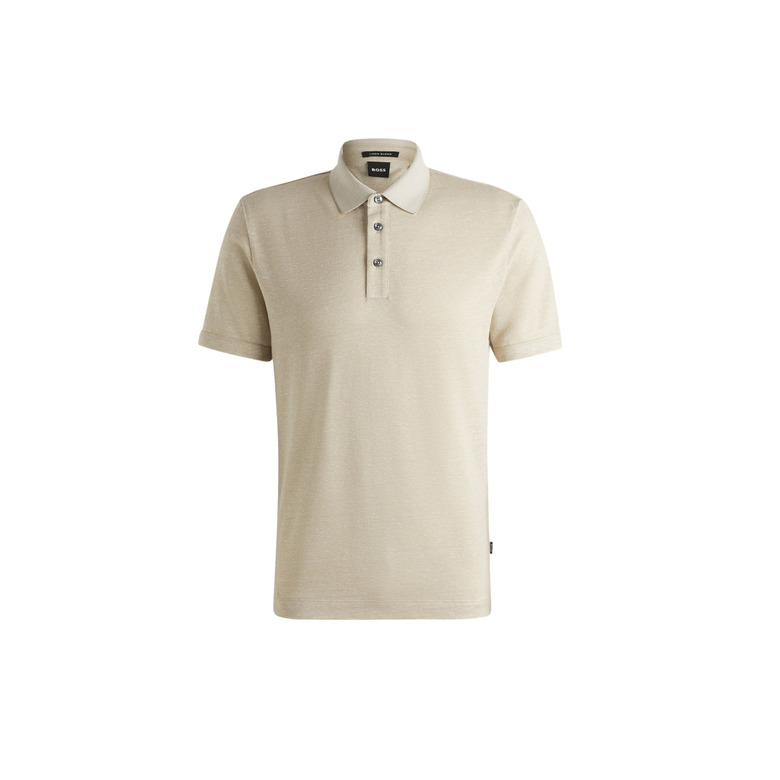 Boss polo lightbrown