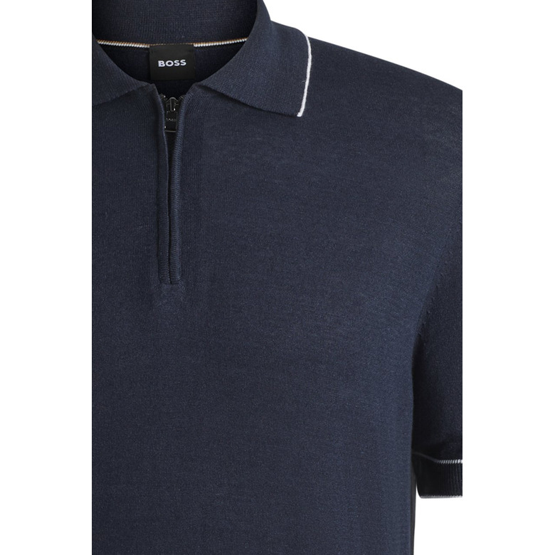 Boss polo blue 2