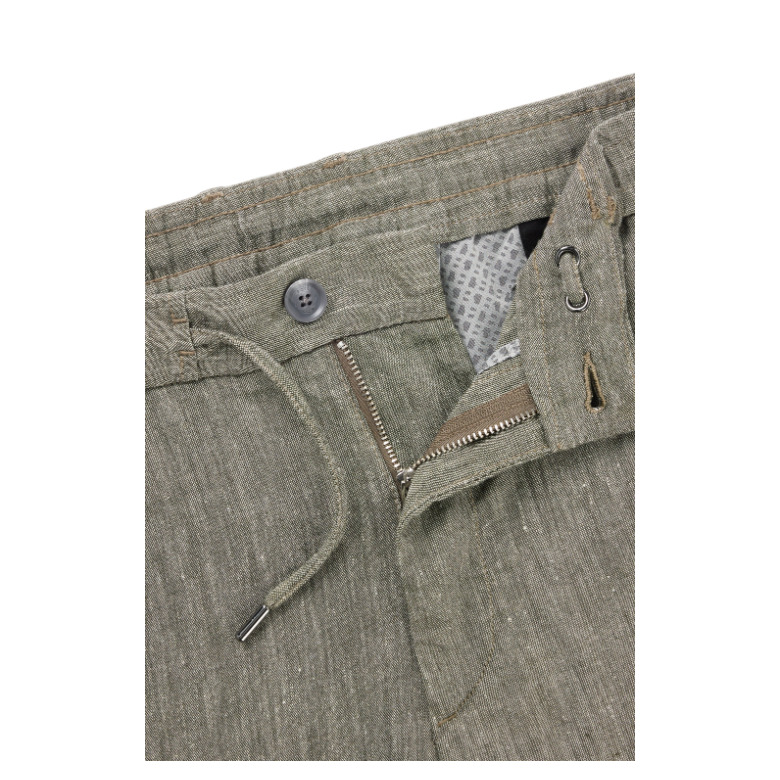 Boss trousers green 2