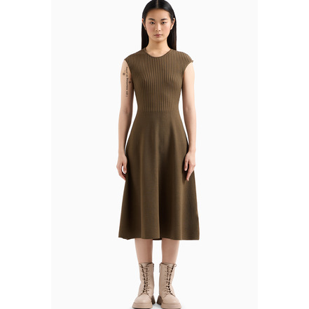 Armani Exchange jurk groen