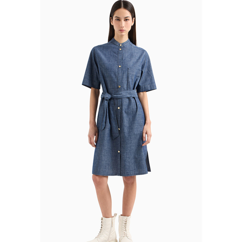 Armani Exchange jurk blauw 2