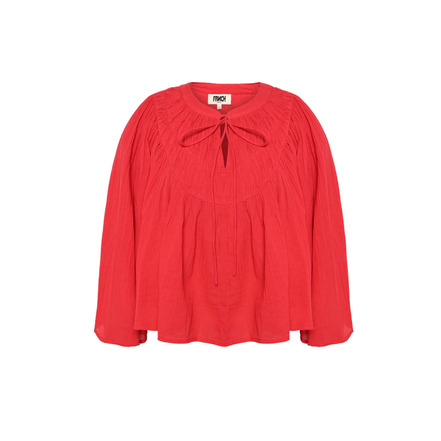 Frnch blouse rood