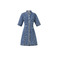 Frnch kleid blau 1