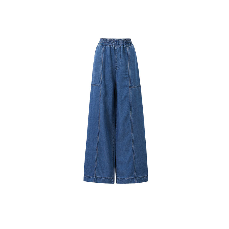 Frnch broek blauw
