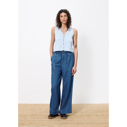 Frnch broek blauw