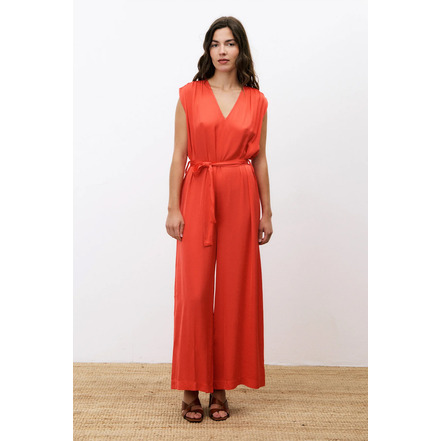 Frnch jumpsuit rood