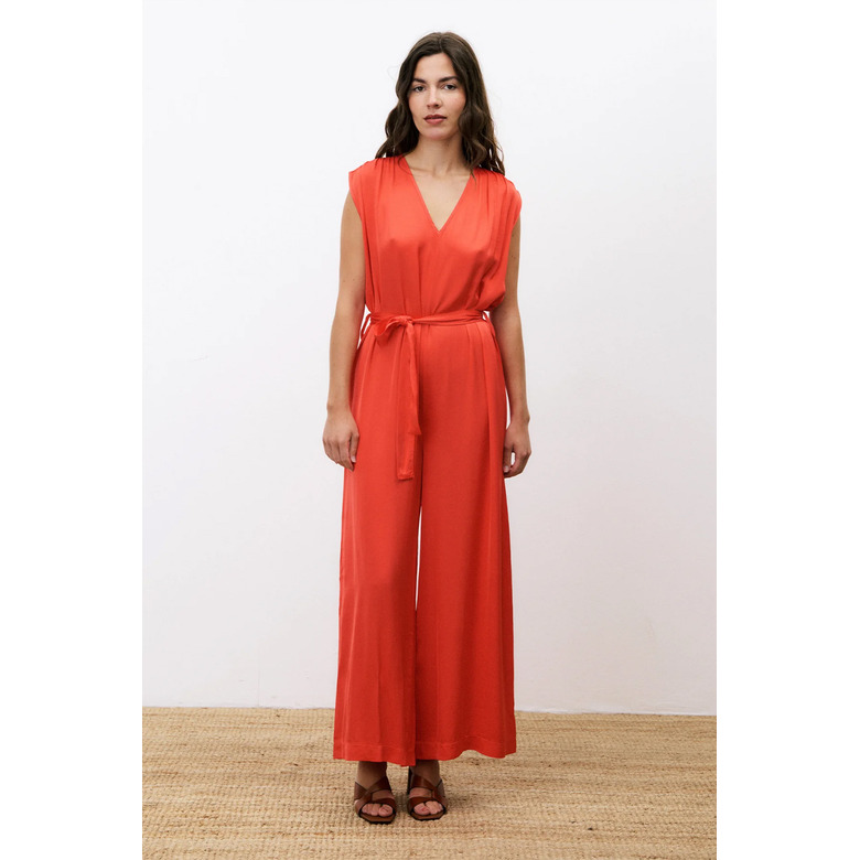 Frnch jumpsuit rood 2