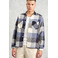 Wax London hemd blauw 2