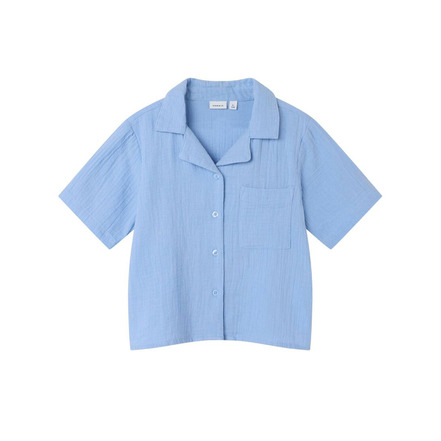 Name It Meisjes bluse blau