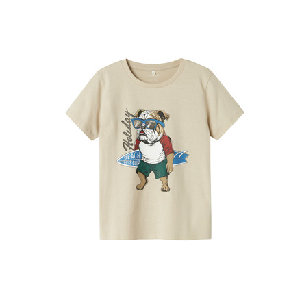 Name It Jongens t-shirts lightbrown
