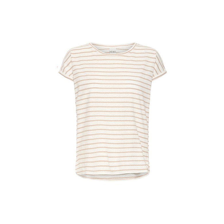 Ichi t-shirts lightbrown