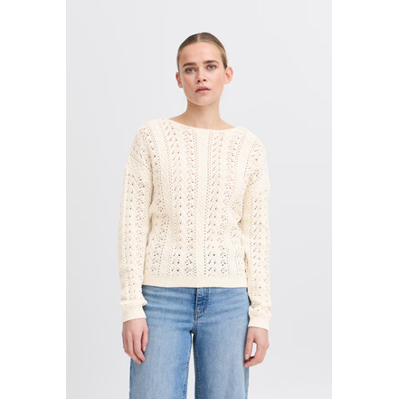 Ichi sweater lightbrown