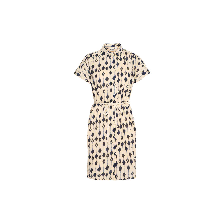 Ichi dress blue