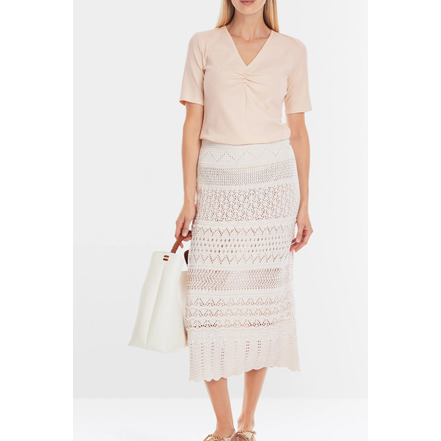 Marccain t-shirt beige