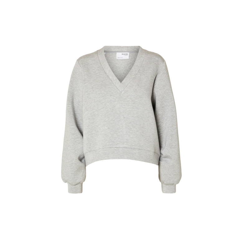 Selected Femme sweater grijs 1
