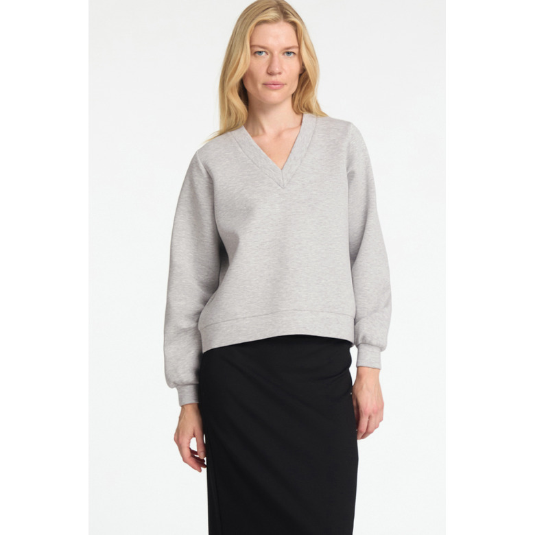 Selected Femme sweater grijs 2