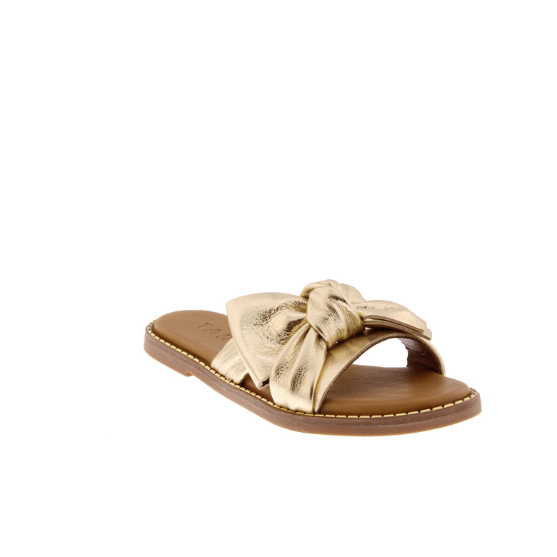 Tango thong slippers gold 2