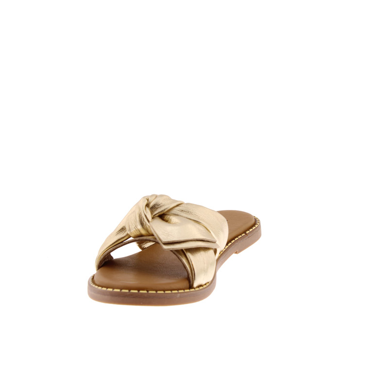 Tango thong slippers gold 3