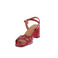 Triver Flight sandals red 3