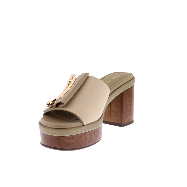 Noa Harmon tongs taupe 3